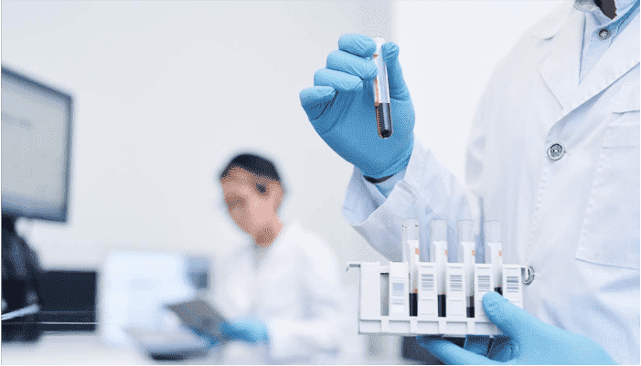 Prothrombin Time PT test in sodium citrate plasma tube